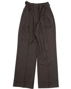 Biancalancia Wide Trousers - Gris