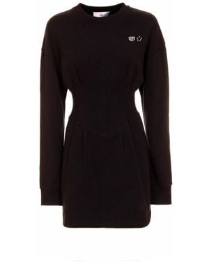 Chiara Ferragni Short Dresses - Zwart