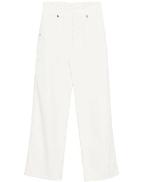 Ermanno Scervino Wide Jeans - White