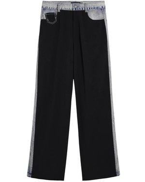 Desigual Wide Trousers - Black