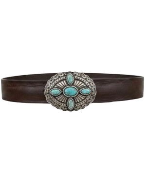 Alberto Luti Belts - Marrone