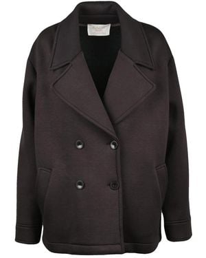 Kaos Double-Breasted Coats - Noir