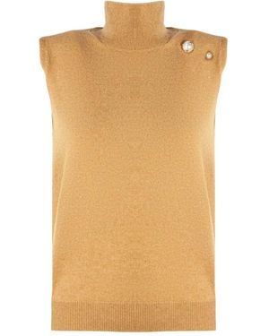 Alberta Ferretti Cashmere Knitwear - Neutro