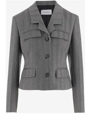 Ferragamo Blazers - Grijs