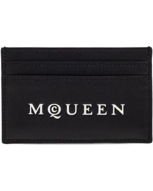McQueen Wallets & Cardholders - Black