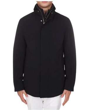 Montecore Trench Imbottito - Zwart