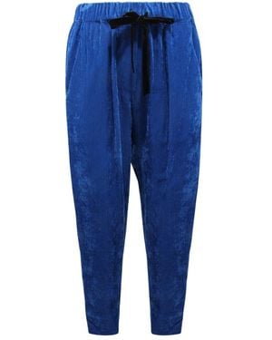 EMMA & GAIA Tapered Trousers - Blue