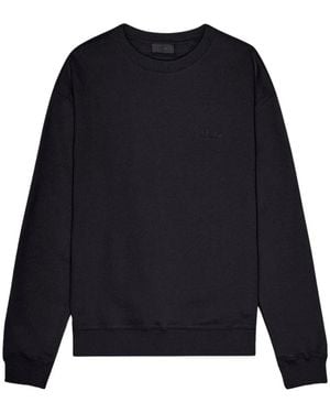 NN07 Hoodies & Sweatvesten ,Zwart ,Katoen David Crewneck - Blauw
