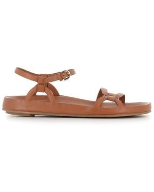 Roberto Del Carlo Flat Sandals - Brown