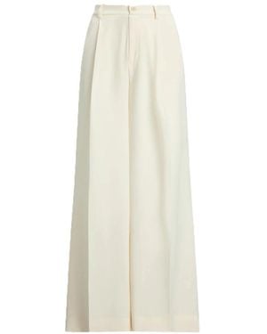 Ralph Lauren Wide Trousers - White