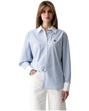 KARL LAGERFELD Shirts - Azul