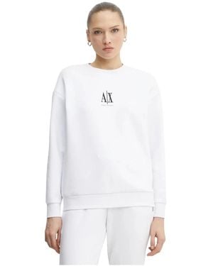 ARMANI EXCHANGE Sweatshirts - Blanco