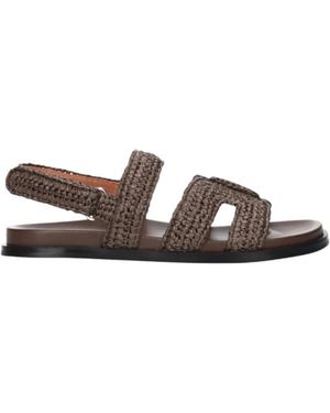 Bibi Lou Flat Sandals - Brown