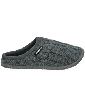 Giesswein Schoenen ,Grijs ,Neudau Slipper - Zwart