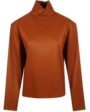 Saint Laurent Blouses - Brown