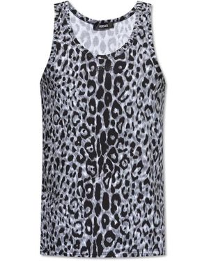 Versace Sleeveless Tops - Gris