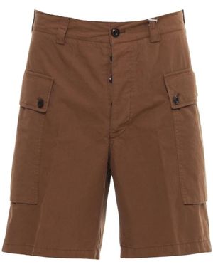 Cellar Door Casual Shorts - Brown