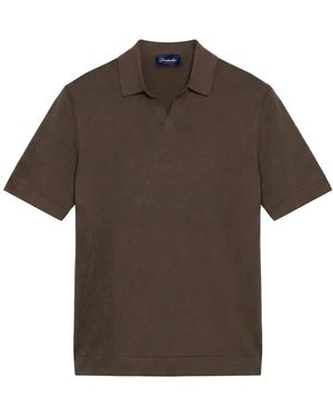 Drumohr Polo Shirts - Marrón