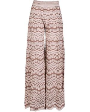 D.exterior Wide Pants - Pink