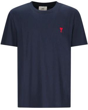 Ami Paris T-Shirts - Blu