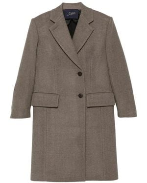 The Seafarer Double-Breasted Coats - Marrone