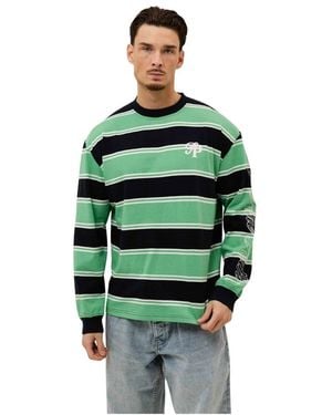 Pure Path Long Sleeve T-Shirts - Green