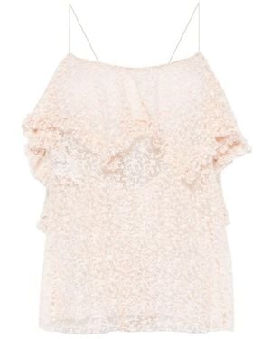 Philosophy Di Lorenzo Serafini Sleeveless Tops - Natural