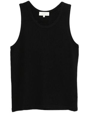 Studio Nicholson Tops ,Zwart ,Katoen Razim Tank Top