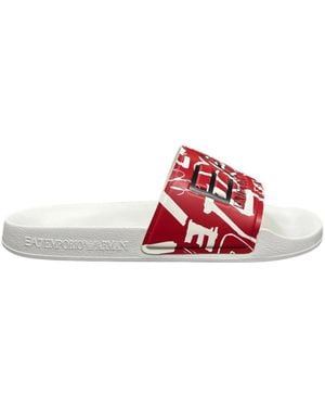 EA7 Sliders - Red