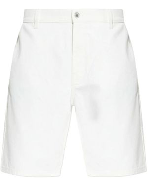 Balmain Denim Shorts - White