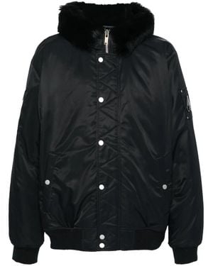 Moose Knuckles Faux Fur & Shearling Jackets - Black