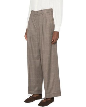 Rossi Wide Trousers - Marrón