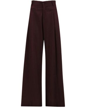 Mar De Margaritas Wide Trousers - Purple