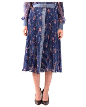 Philosophy Di Lorenzo Serafini Midi Skirts - Blue