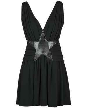 Saint Laurent Short Dresses - Black