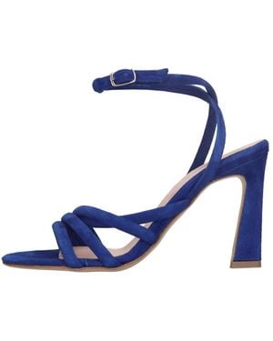 Anna F. High Heel Sandals - Blue
