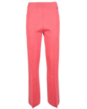 Twinset Wide Trousers - Rosso