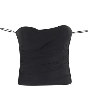 Amazuìn Sleeveless Tops - Nero