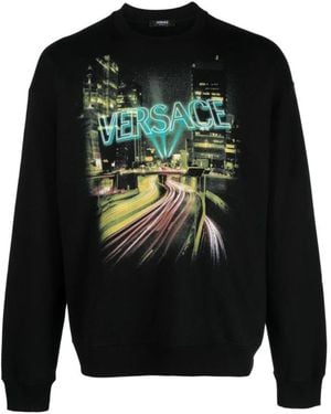 Versace Sweatshirts - Black