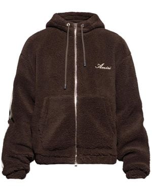 Amiri Zip-Throughs - Brown