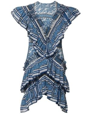 Philosophy Di Lorenzo Serafini Short Dresses - Blue