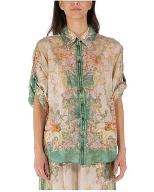 Zimmermann August Shirt - Groen