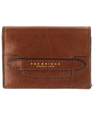The Bridge Lucrezia Small Book Wallet - Bruin
