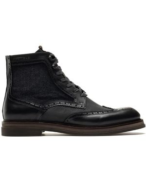 Ambitious Btr Brogue Boots - Schwarz