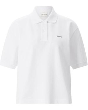 Closed Polo Shirts - Bianco