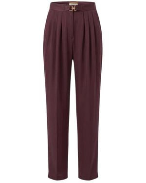 Saint Laurent Tapered Trousers - Morado