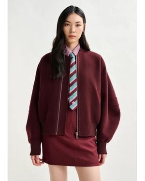 Essentiel Antwerp Isoft Bomberjacke - Rot