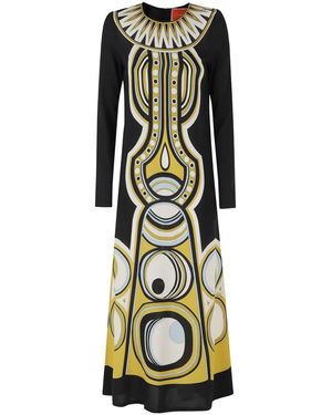 La DoubleJ Swing Sanctuary Jurk - Metallic