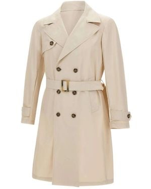 Barba Napoli Trench Coats - Neutro