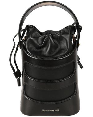 McQueen Bucket Bags - Negro
